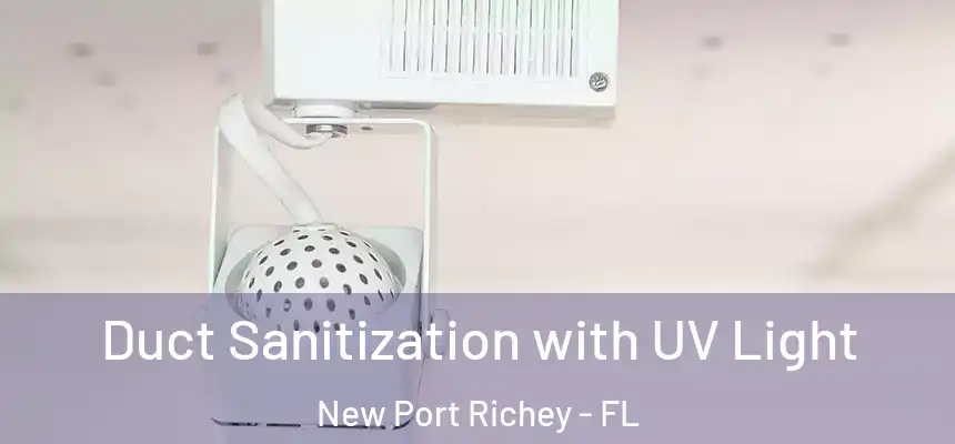 Duct Sanitization with UV Light New Port Richey - FL